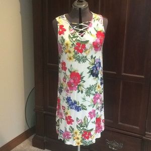 Summer floral dress